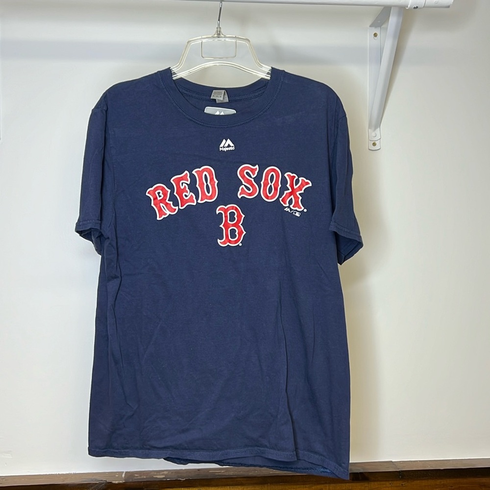 Majestic Boston Red Sox Logo Tee- M‎